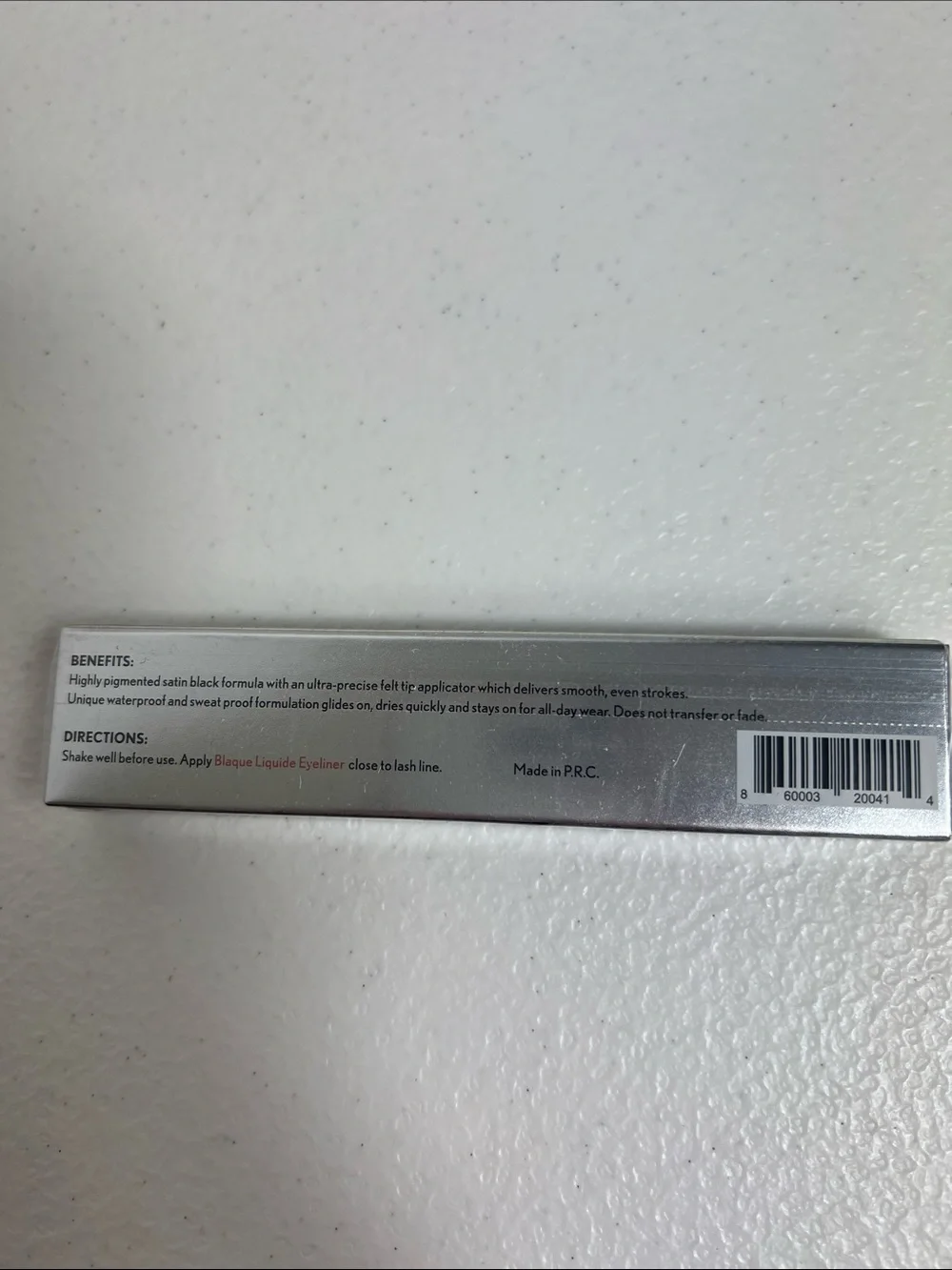 UZO Blaque Liquide Eyeliner NIP - Package is Sealed